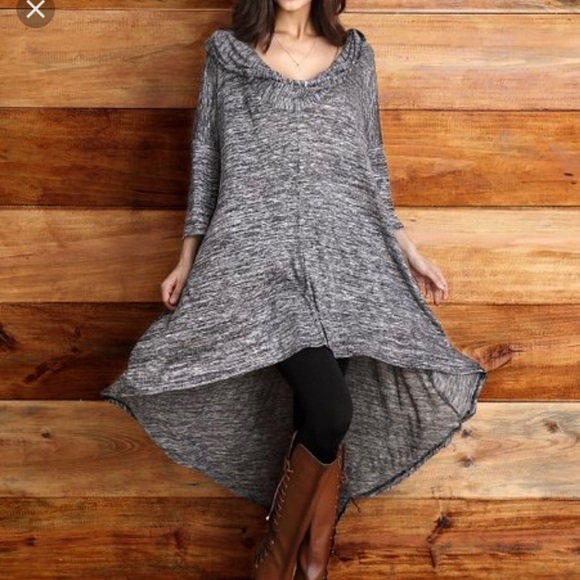 melange Dresses & Skirts - Reborn Melange Hoodie